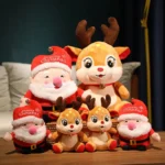 kf-Sbfeec2cd930a423fbc028bd0fa0809b05-20CM-Cute-Christmas-Series-Doll-Santa-Claus-Elk-Plush-Toy-Stuffed-Soft-Snowman-Deer-Toys-for